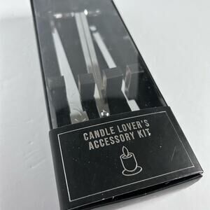 Stainless Steel Candle Accessory Set Wick Trimmer Snuffer Wick Dipper Gift Set